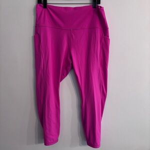 Lululemon Size 16 Pink Leggings